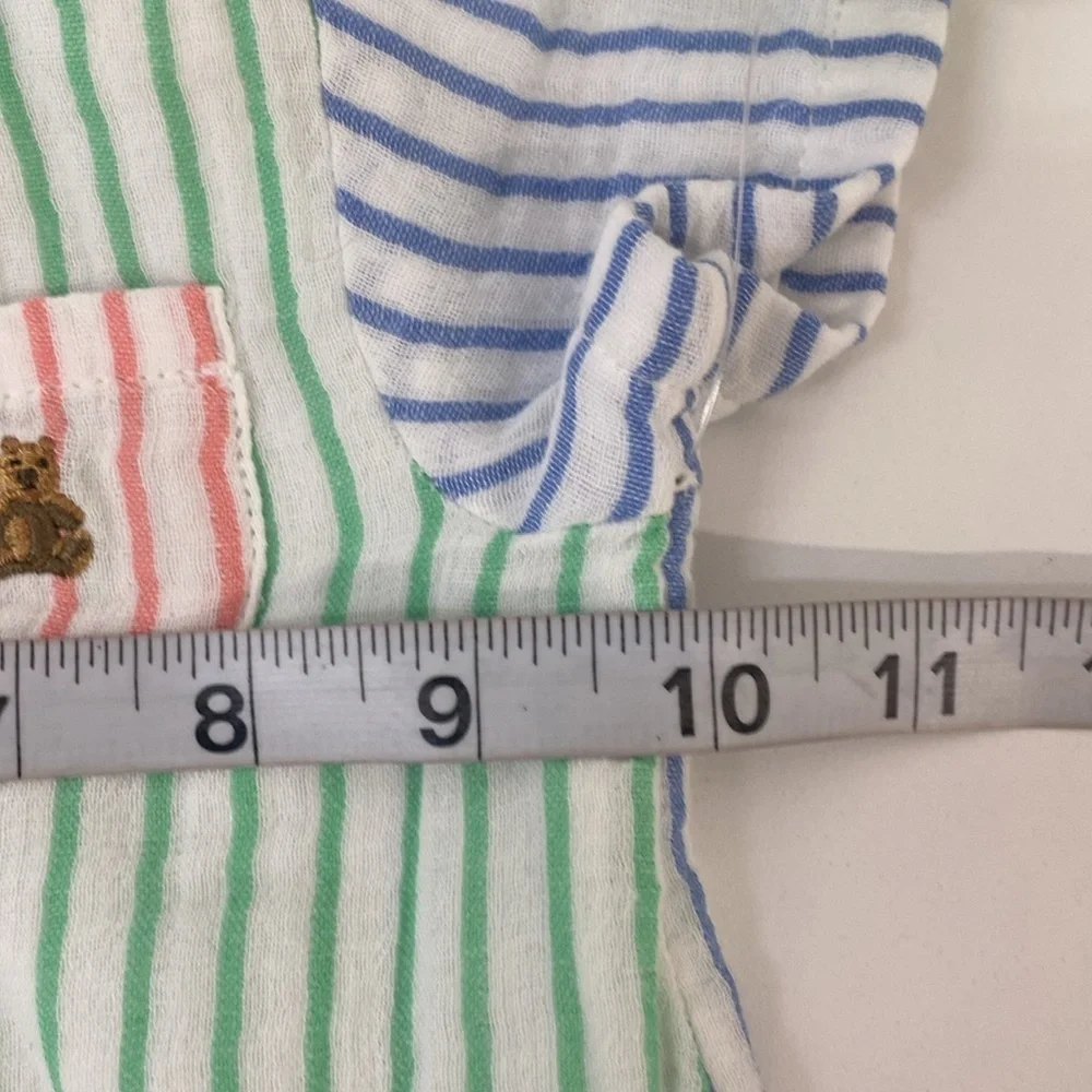 Gap Baby‎ Gauzy Crinkle Color bock Outfit Set 3-6 Months